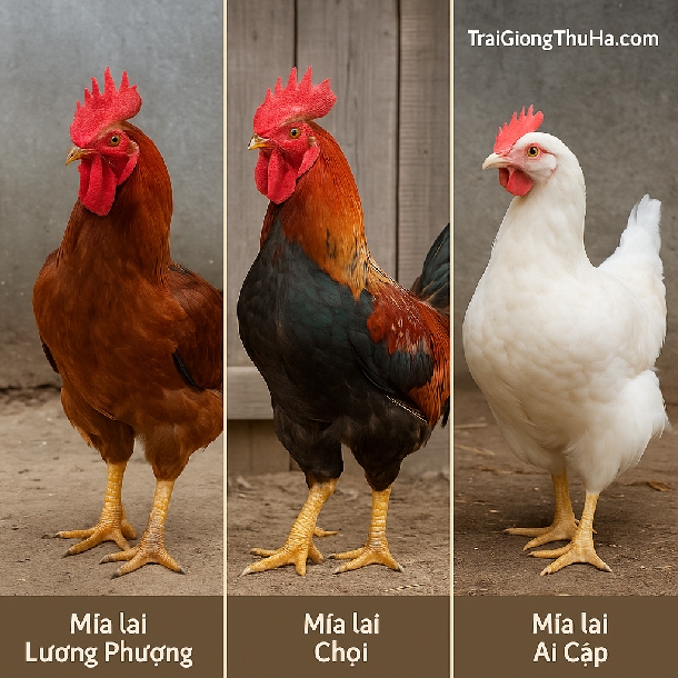 Top 3 Giống Gà Mía Lai Được Ưa Chuộng Nhất Hiện Nay – Ưu Nhược Điểm Từng Loại