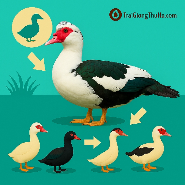 Vịt Xiêm Là Gì? Phân Biệt Vịt Xiêm Trắng, Đen, Lai Và Hướng Dẫn Nuôi Hiệu Quả Chuẩn Kỹ Thuật